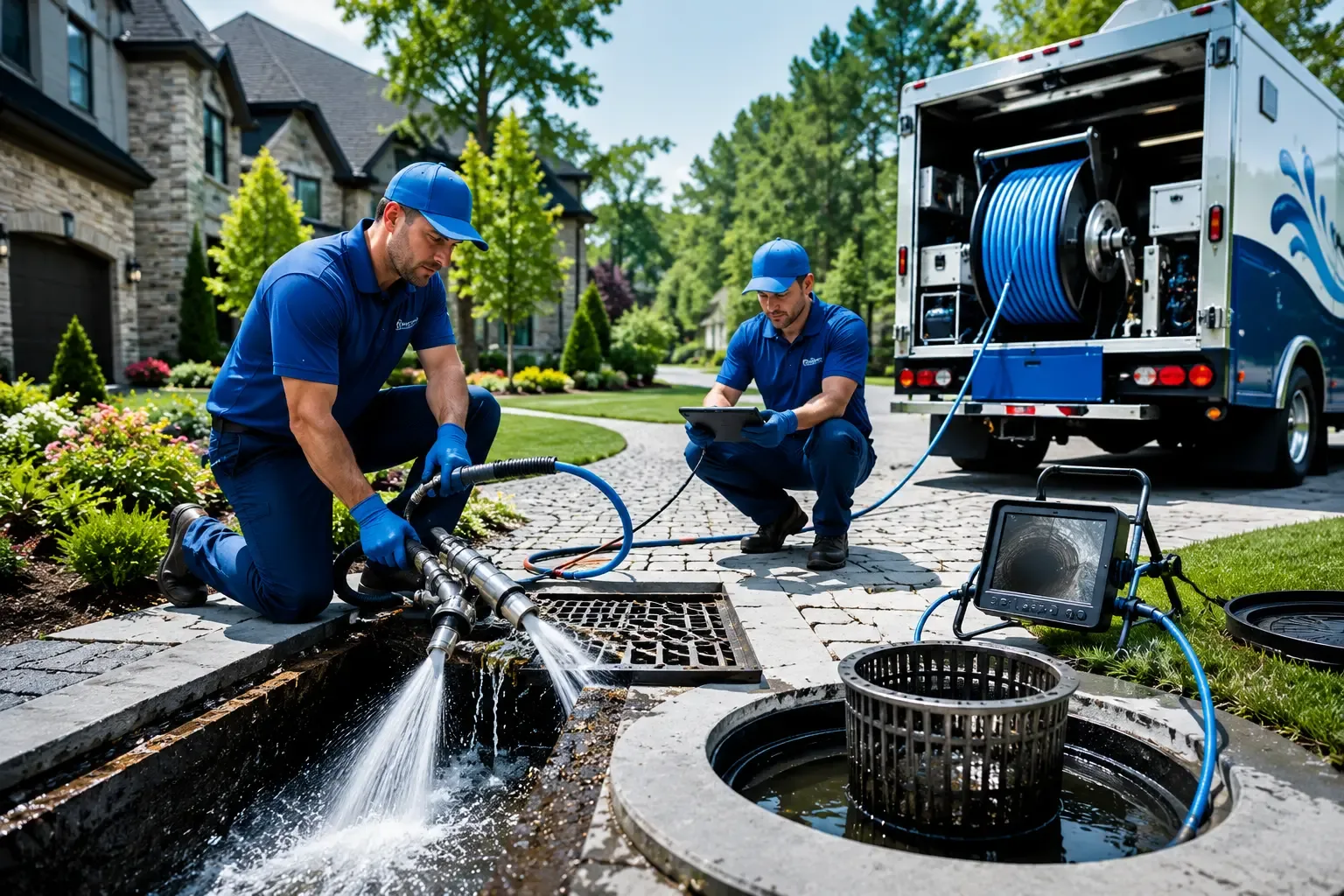 Local outdoor drain cleaning professionals in Vincent, IA